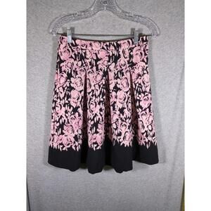 Luxe by Carmen Marc Valvo Skirt Women 4P Floral Feminine Romantic Preppy Classic